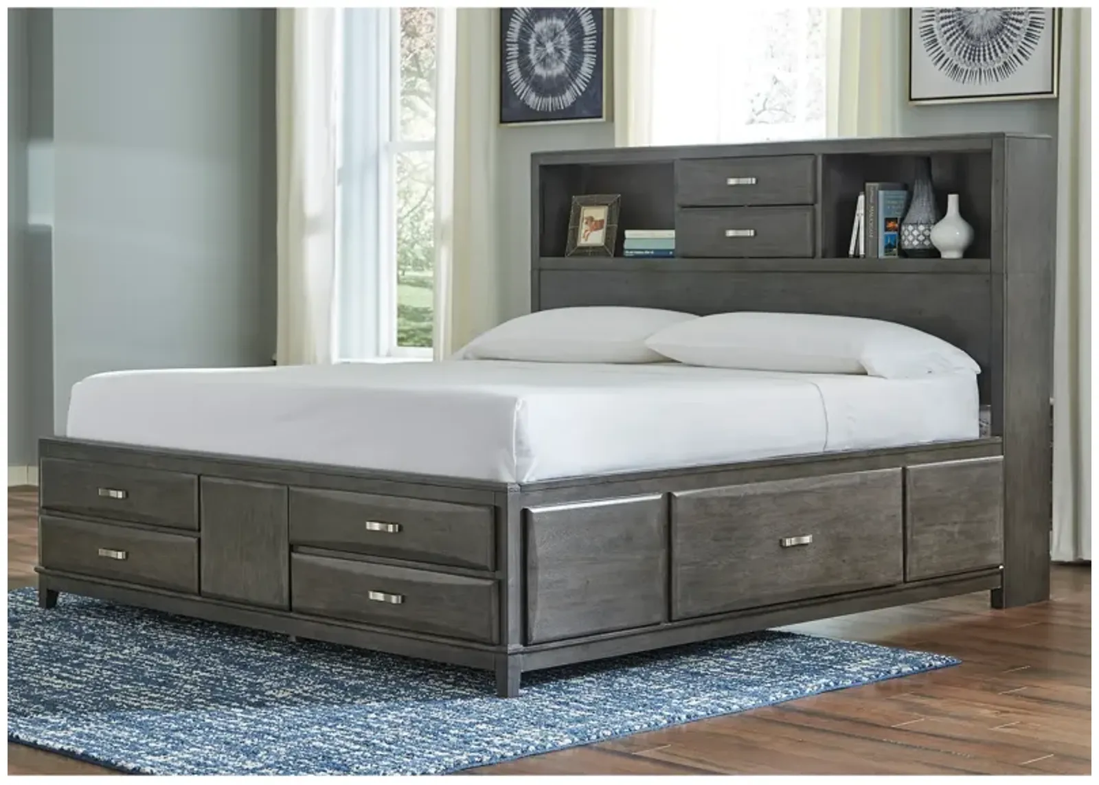 Caitbrook Queen Storage Bed