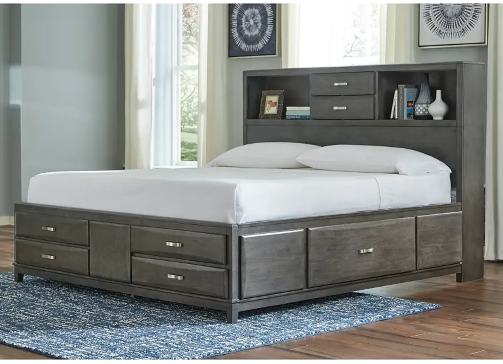 Caitbrook Queen Storage Bed