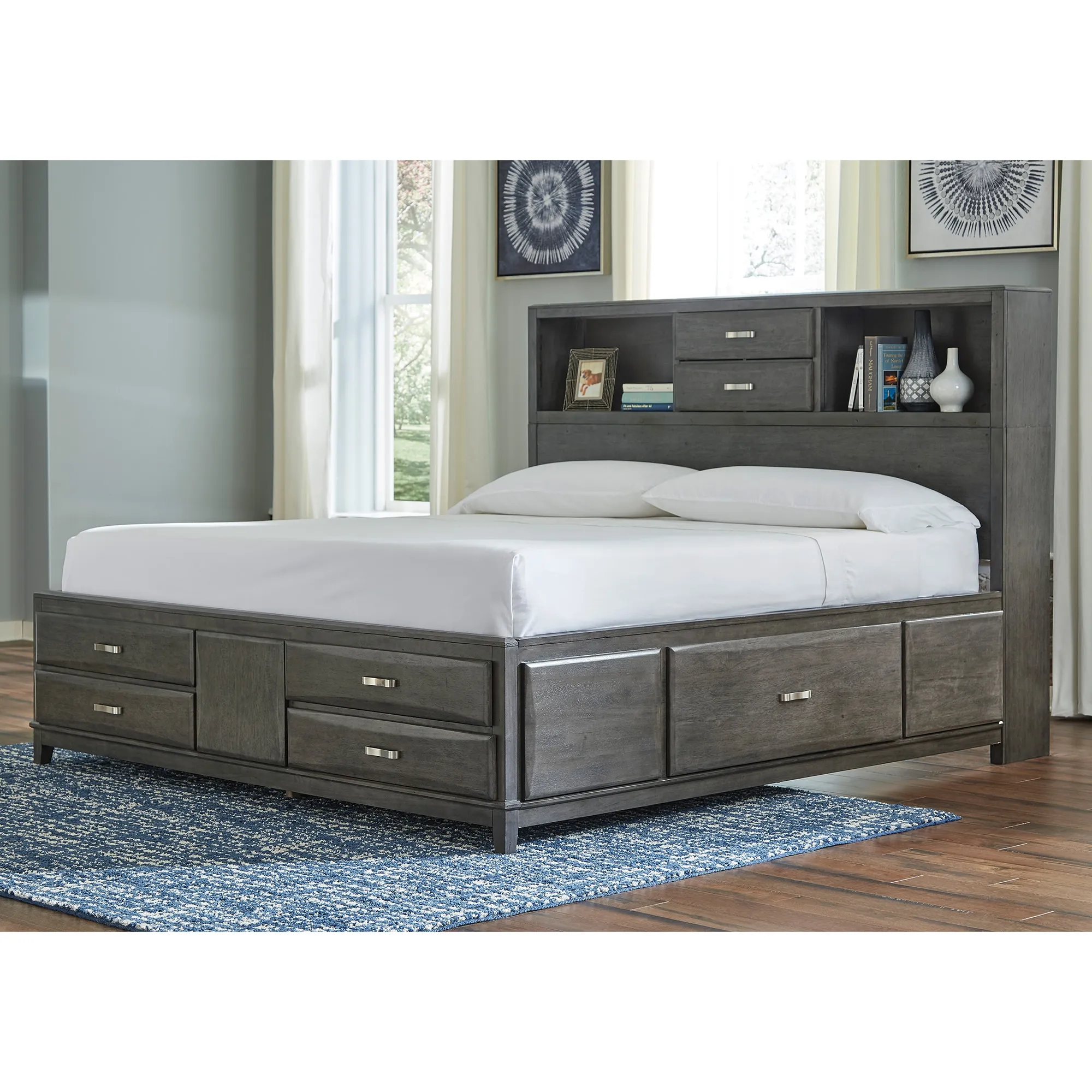 Caitbrook King Storage Bed