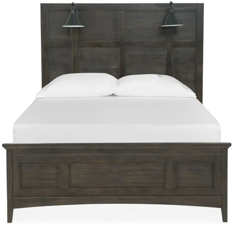 Westley Falls Queen Lamp Panel Bed