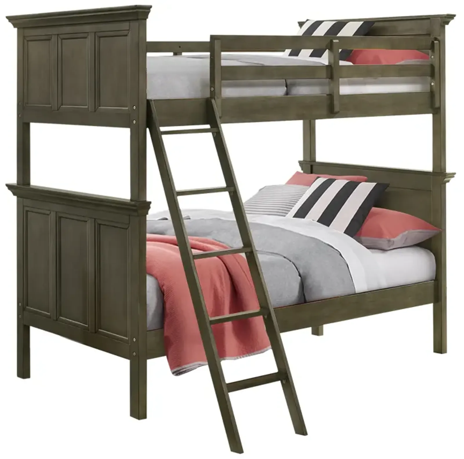 San Mateo Gray Twin/Twin Bunk Bed