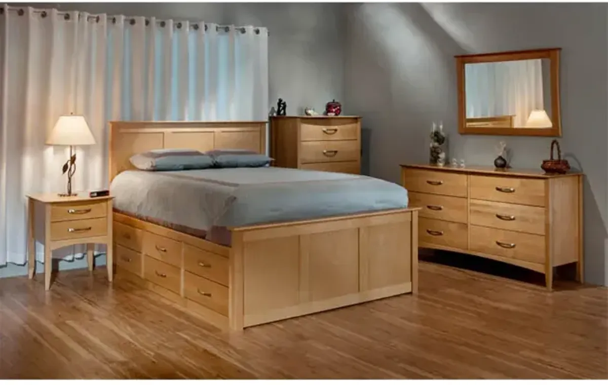 Urban Honey Queen Storage Bed with 6&3 Drawer Units