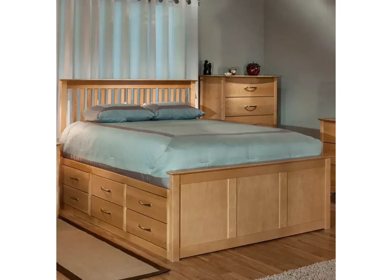 Urban Honey Queen Storage Bed with 6&3 Drawer Units