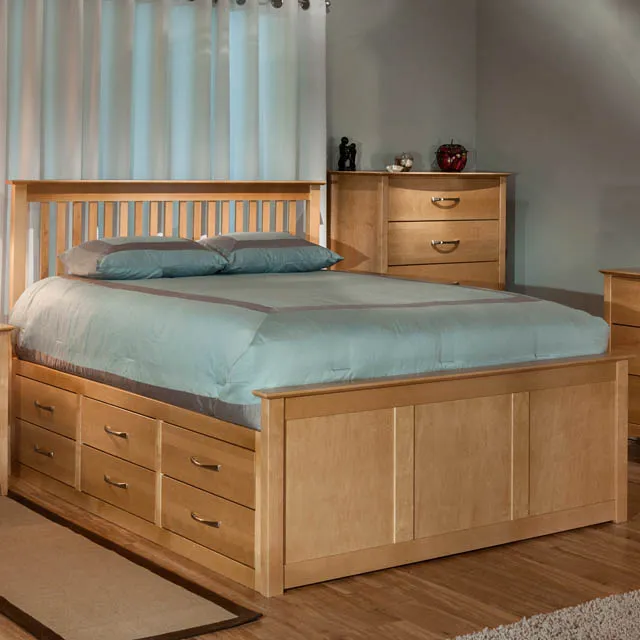 Urban Honey Queen Storage Bed with 6&6 Drawer Units