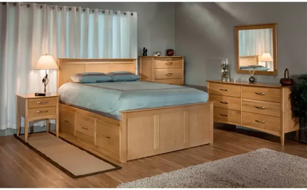 Urban Honey King Storage Bed 3&3 Drawer Units