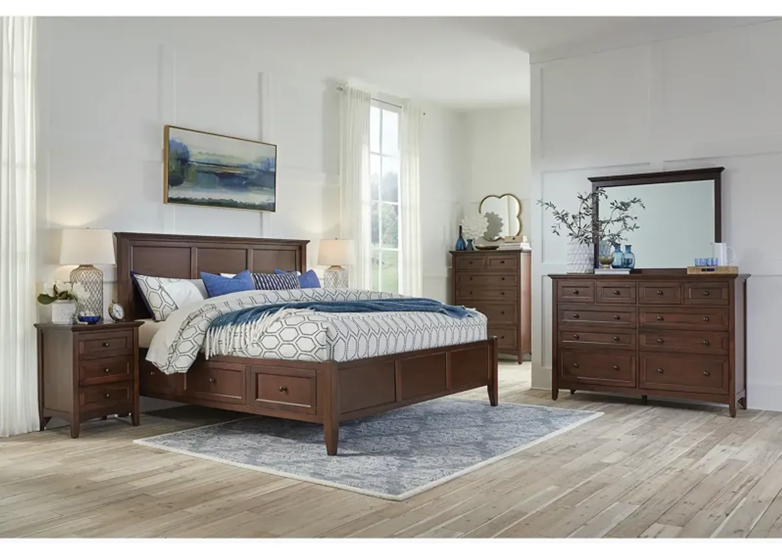 Westlake Bedroom Queen Panel Storage Bed