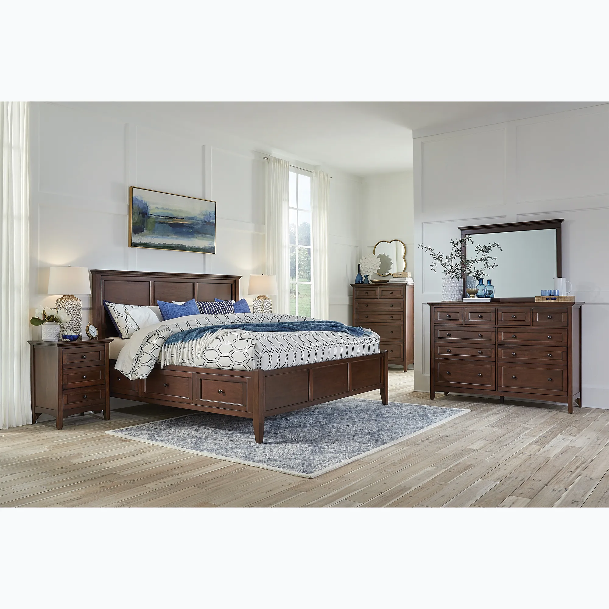 Westlake Bedroom Queen Panel Storage Bed