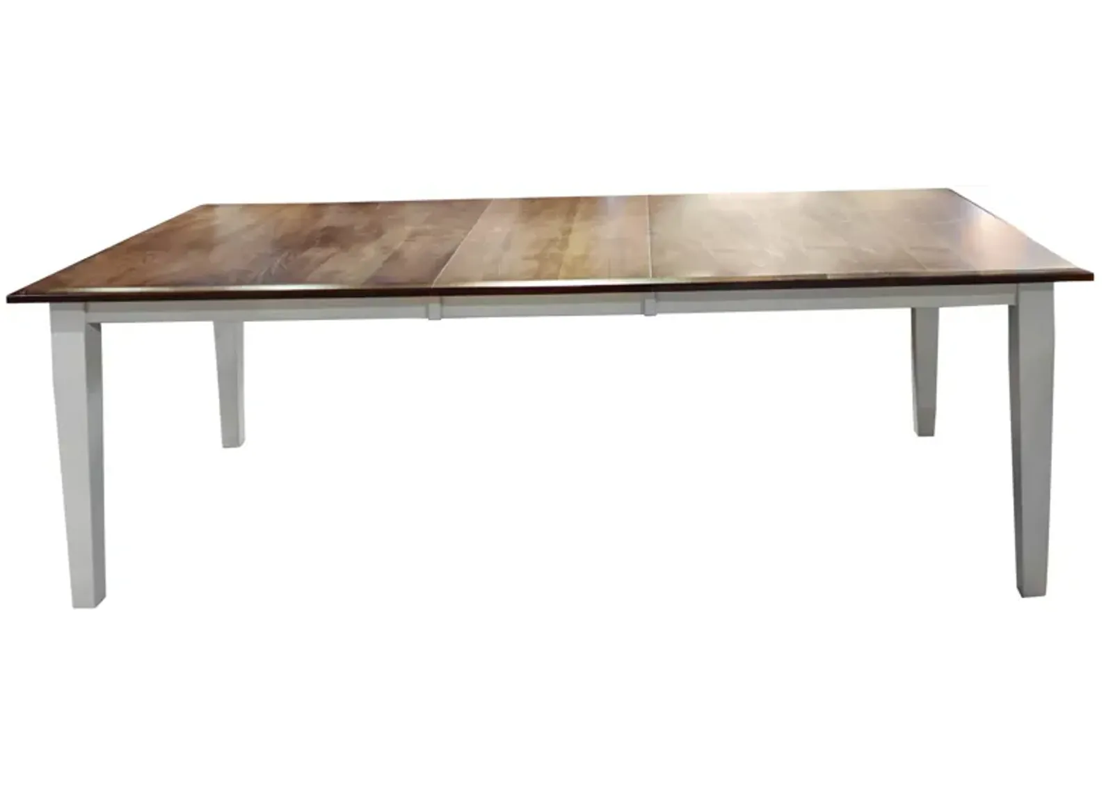 Sandstone/White Rectangular Dining Table