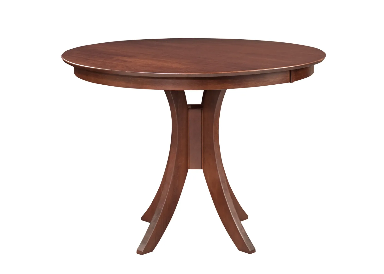 Cosmopolitan Espresso Pedestal Table 36"