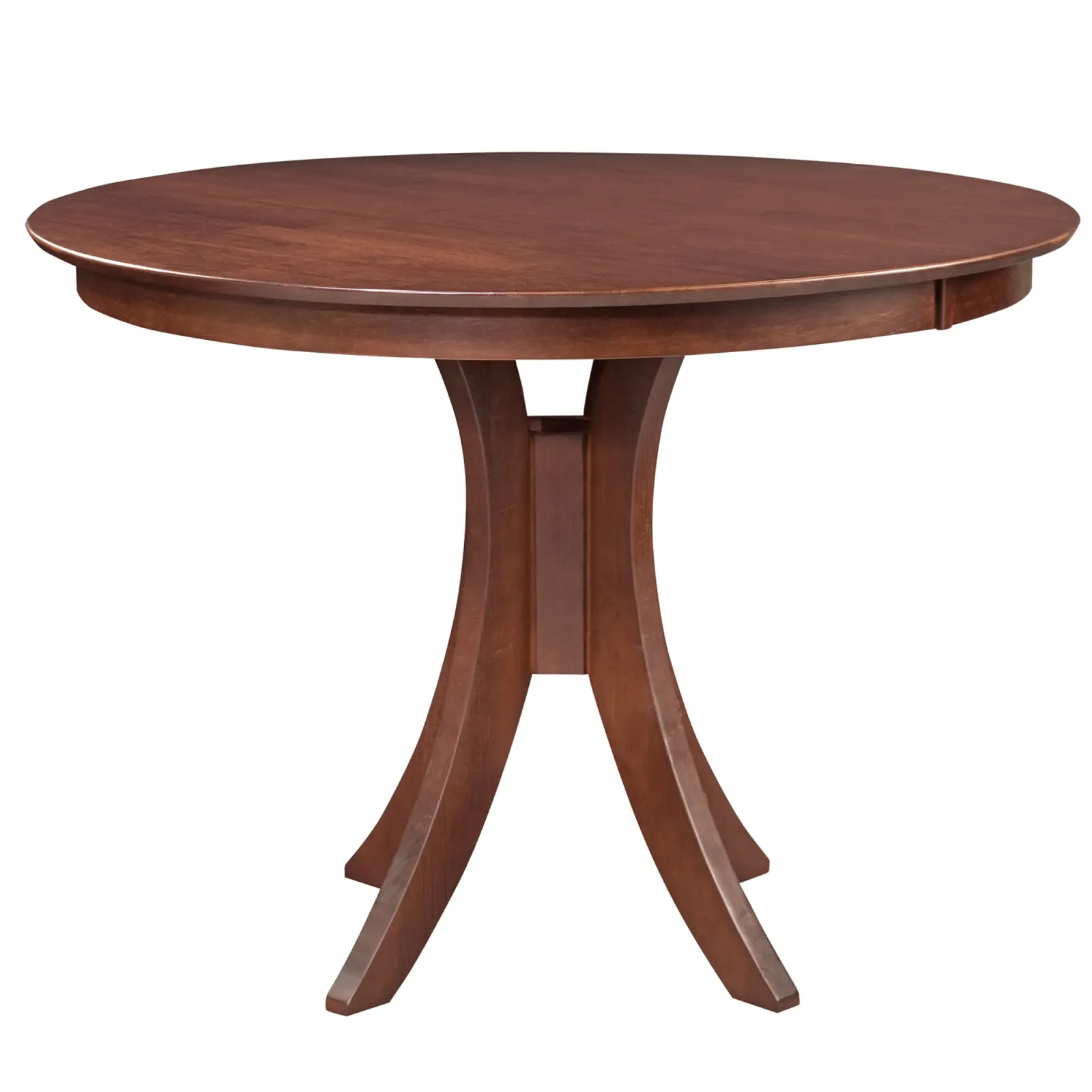 Cosmopolitan Espresso Pedestal Table 36"