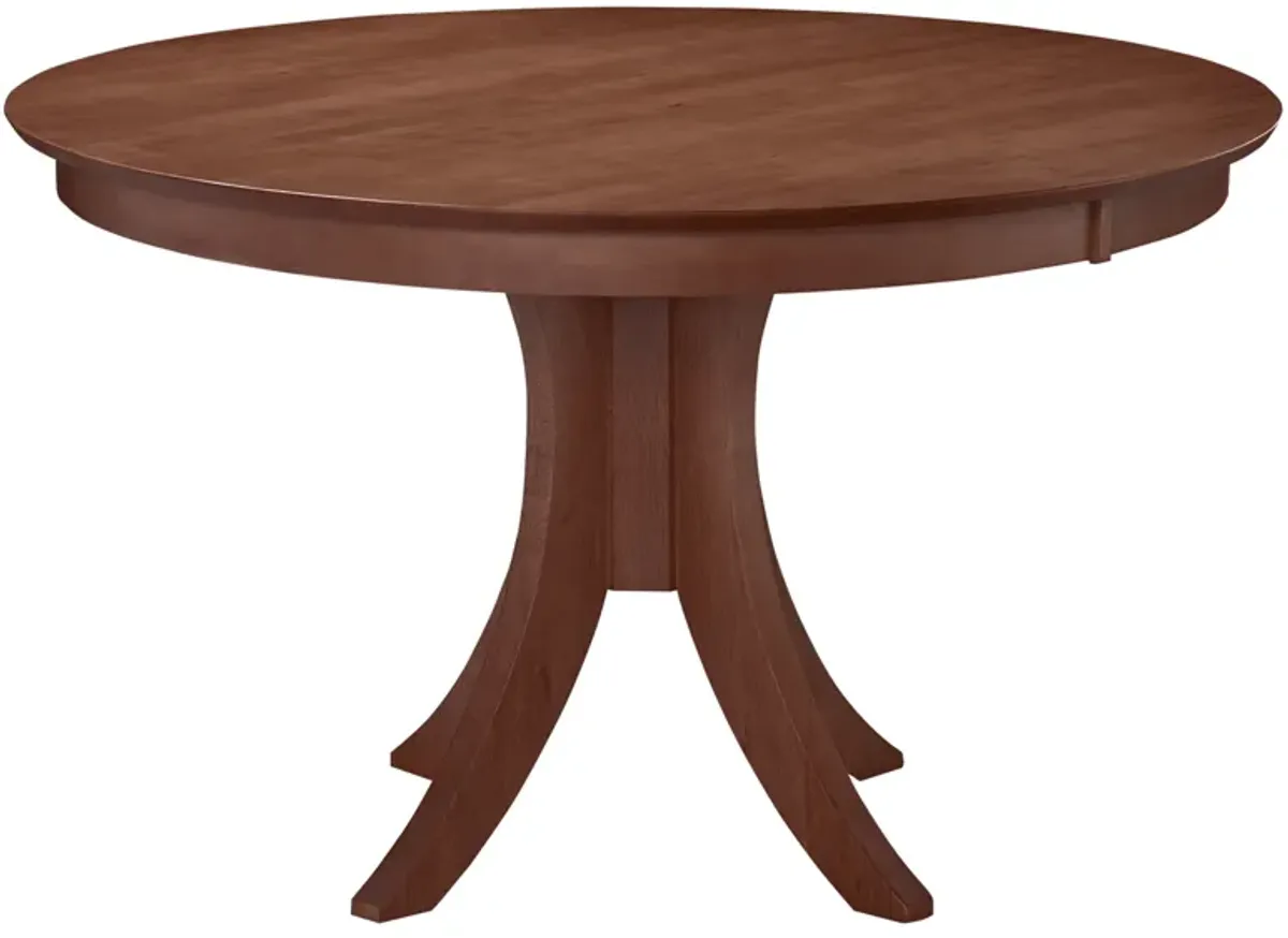 Cosmopolitan Espresso Pedestal Table 30"