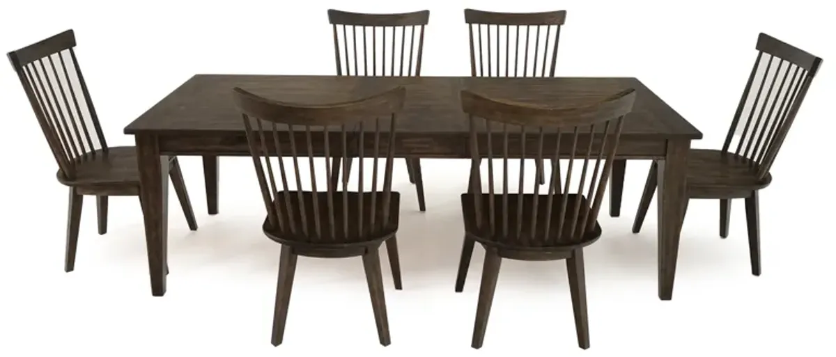 Midland Falls 7 Piece Dining Set (Table with 6 Side Chairs)