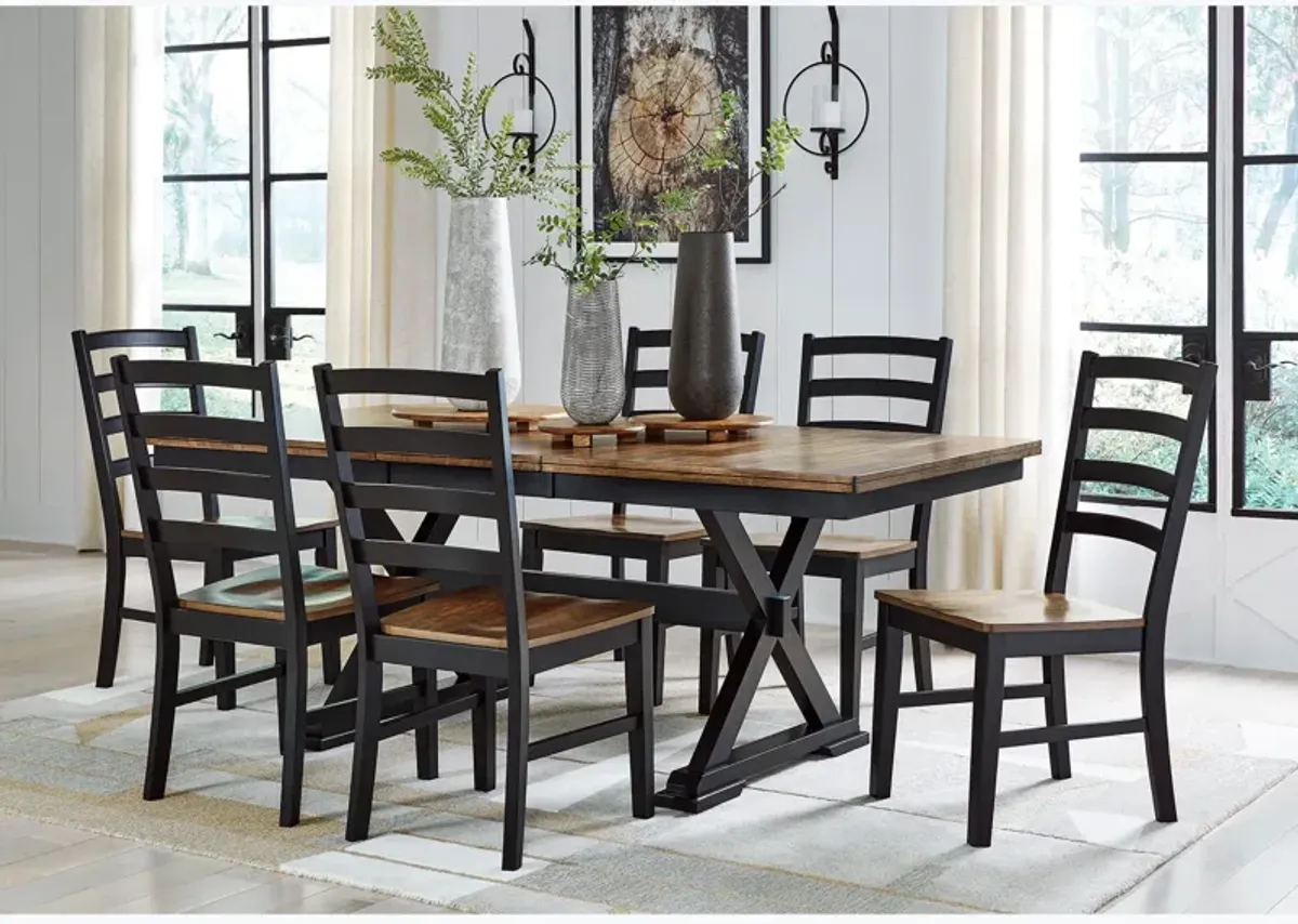 Wildenauer 7 Piece Dining Set (Table with 6 Side Chairs)