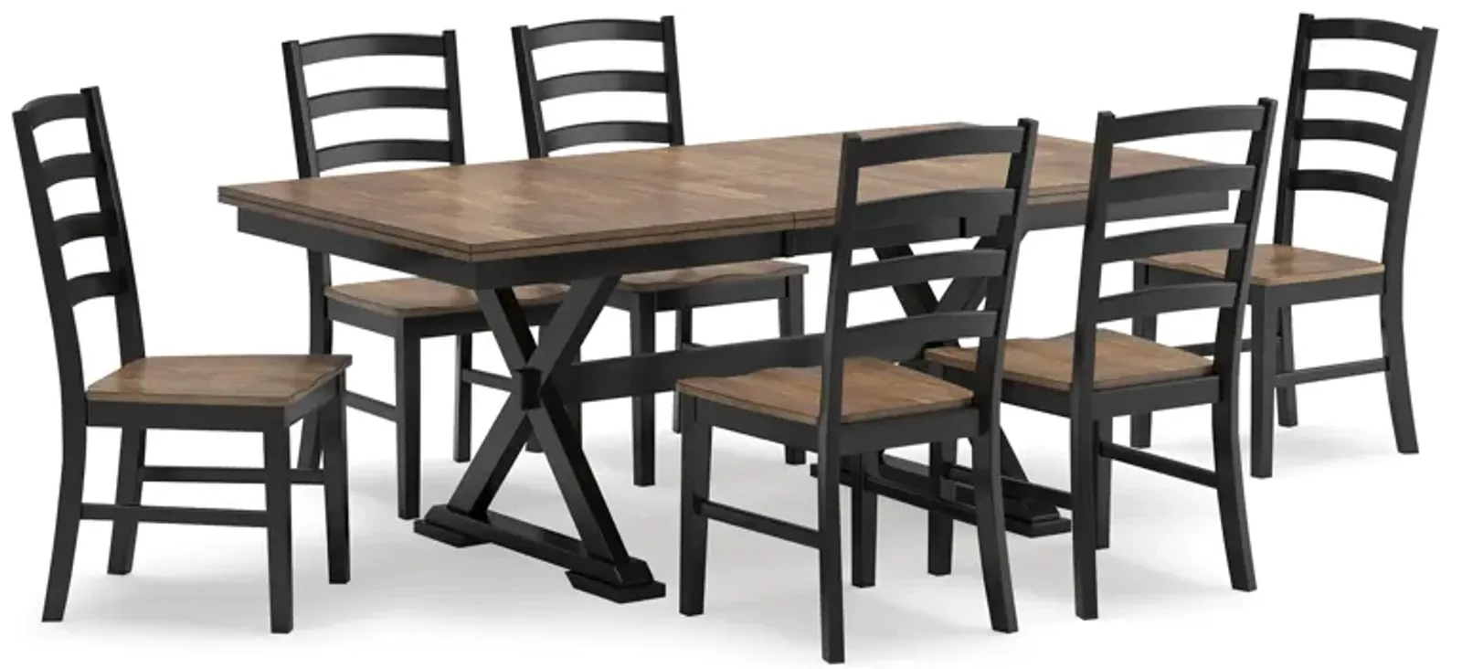 Wildenauer 7 Piece Dining Set (Table with 6 Side Chairs)