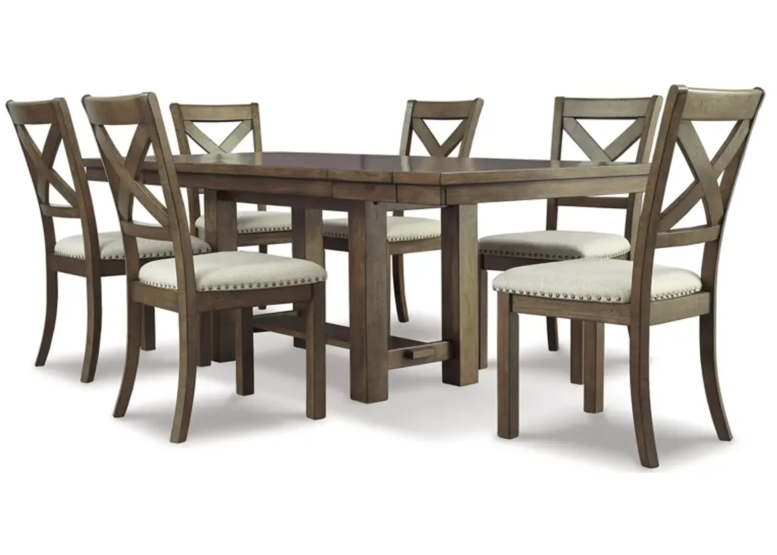 Moriville 7 Piece Dining Set (Table with 6 Side Chairs)