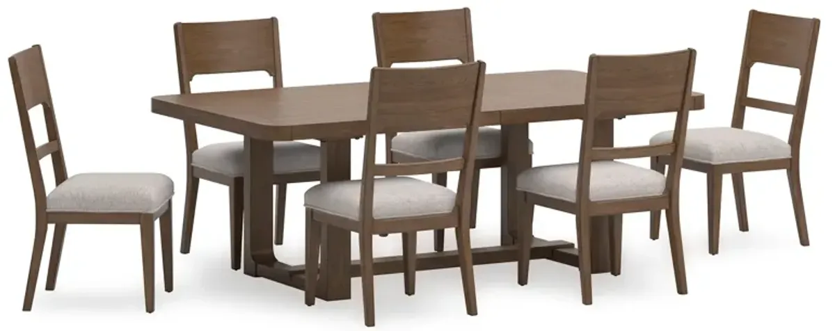 Cabalynn Dining Set (Table with 6 Side Chairs)