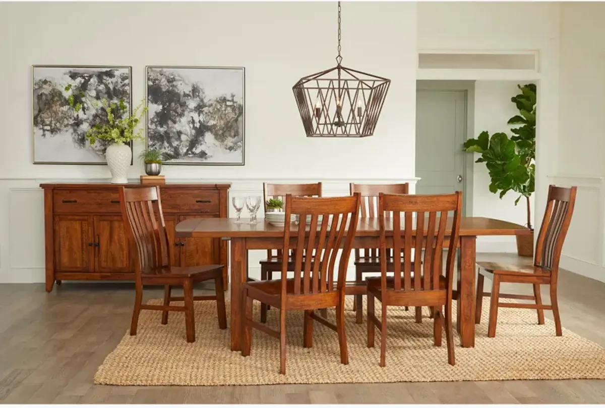 Whistler 7 Piece Dining Room Set (Table with 6 Side Chairs)