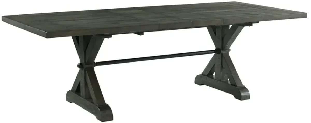 Sawbuck Rectangular Dining Table