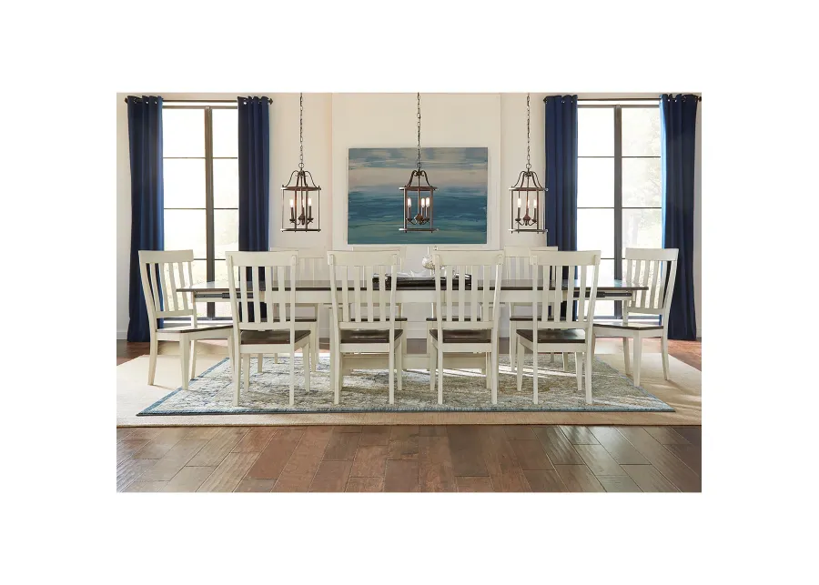 Mariposa 11 Piece Dining Set (Table with 10 Side Chairs)