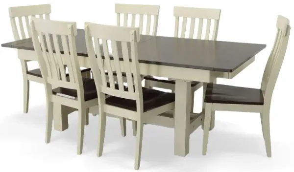 Mariposa 7 Piece Dining Set (Table with 6 Side Chairs)