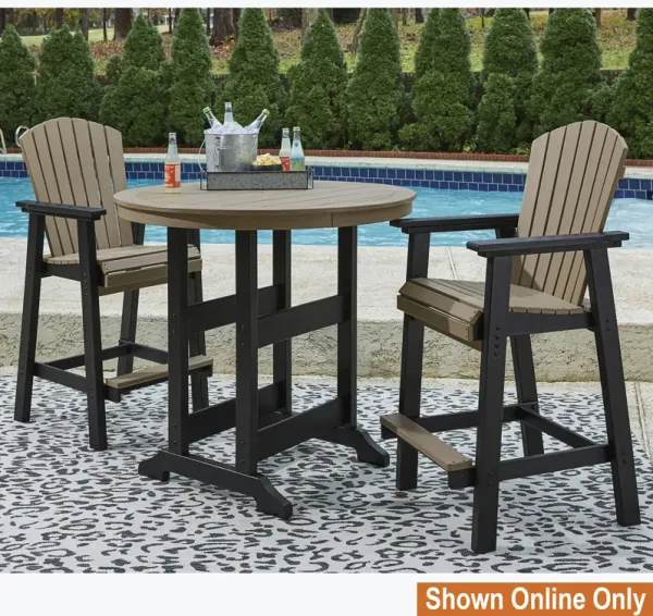 Fairen Trail Outdoor Tall Barstool (Set of 2 Stools)