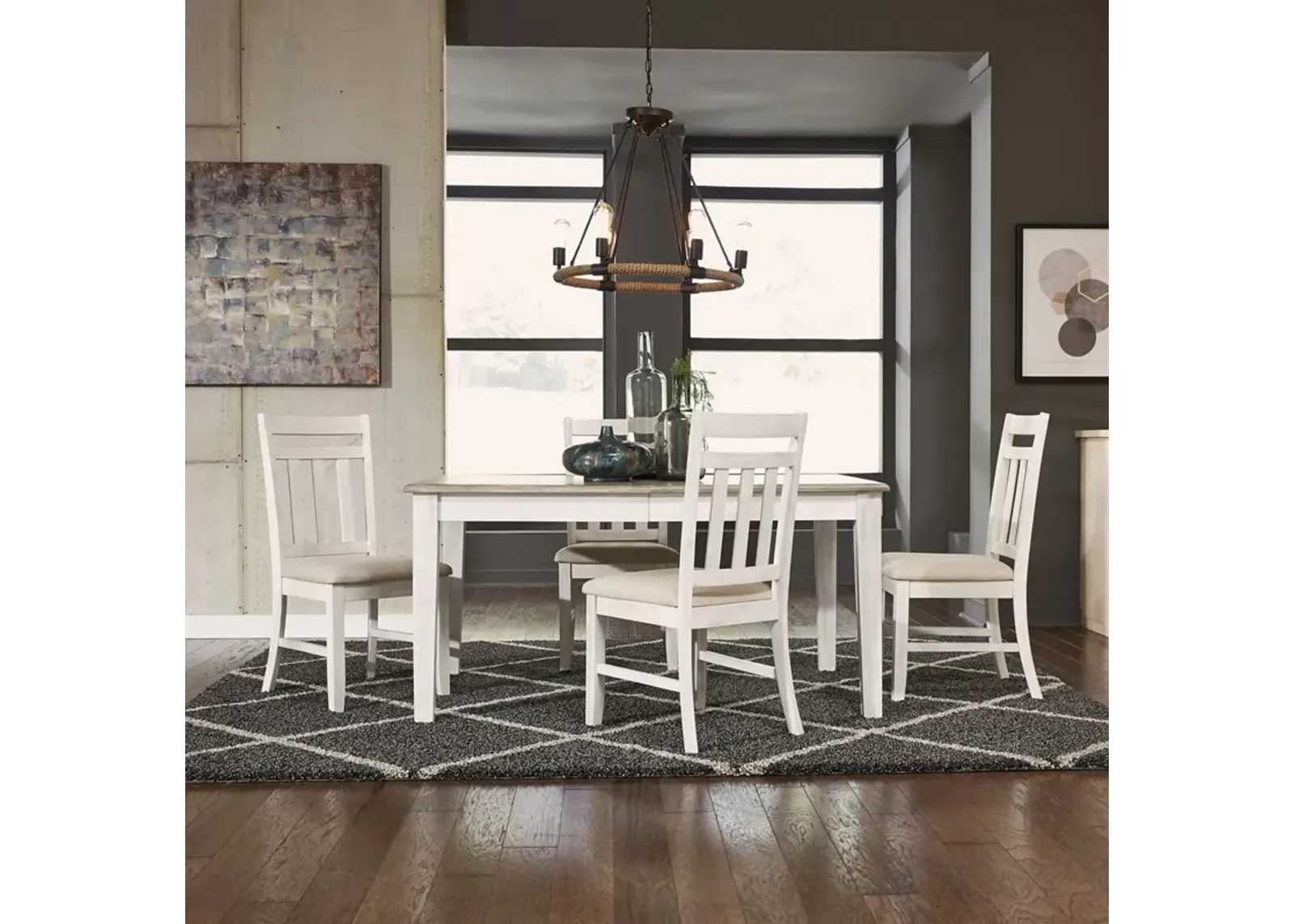 Summerville 5 Piece Dining Set (Table with 4 Side Chairs)