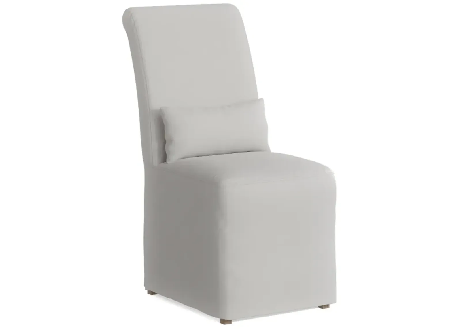 Sonoma Pearl Slipcover Parson Chair