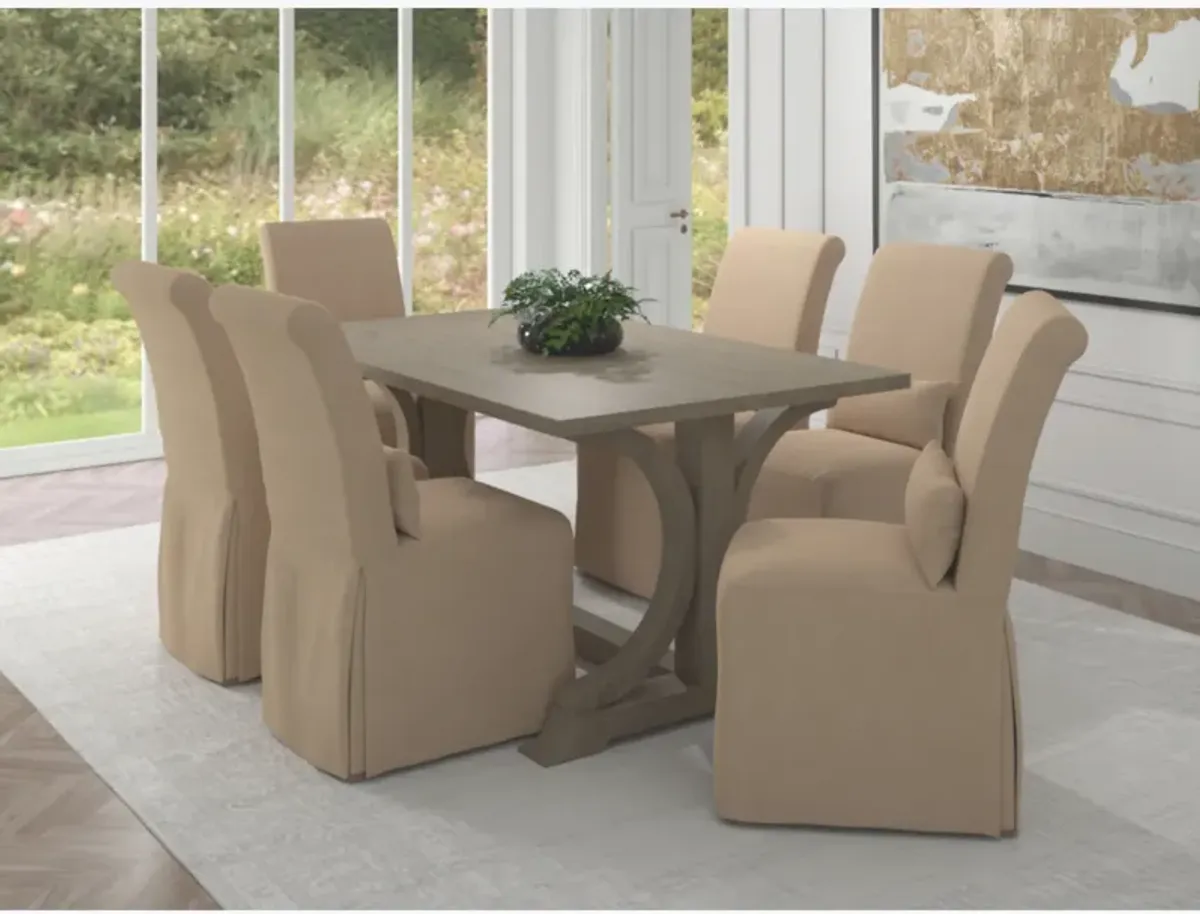 Sonoma Sahara Slipcover Parson Chair