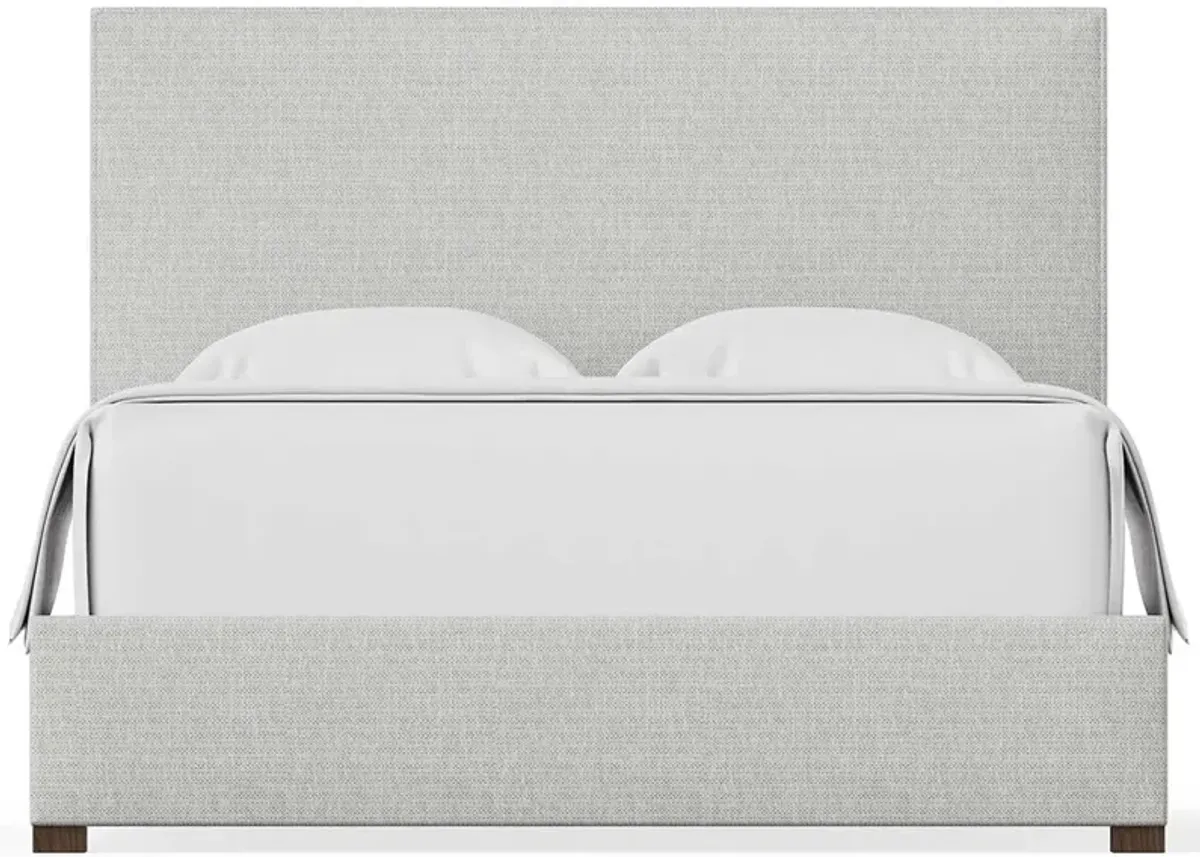 Amelia Forrest Green Upholstered Bed