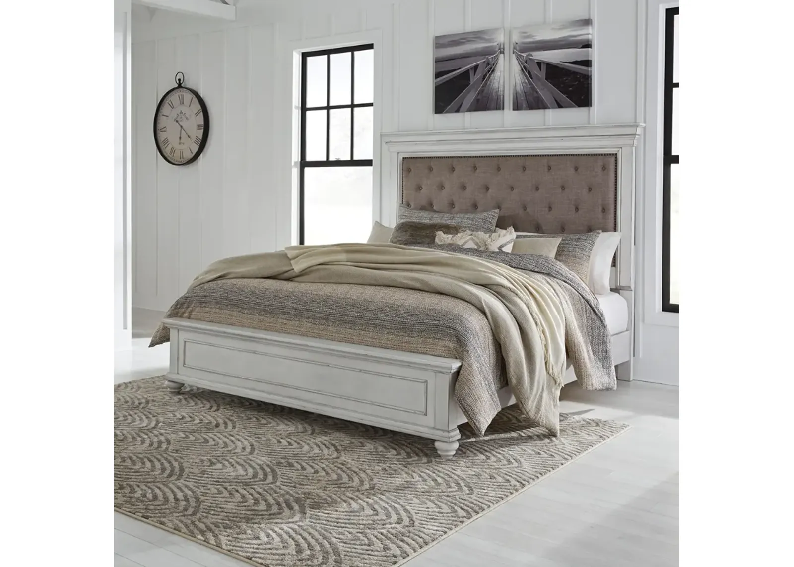 Kanwyn Upholstered Panel Bed