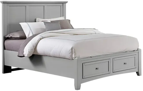 Bonanza Gray Storage Bed