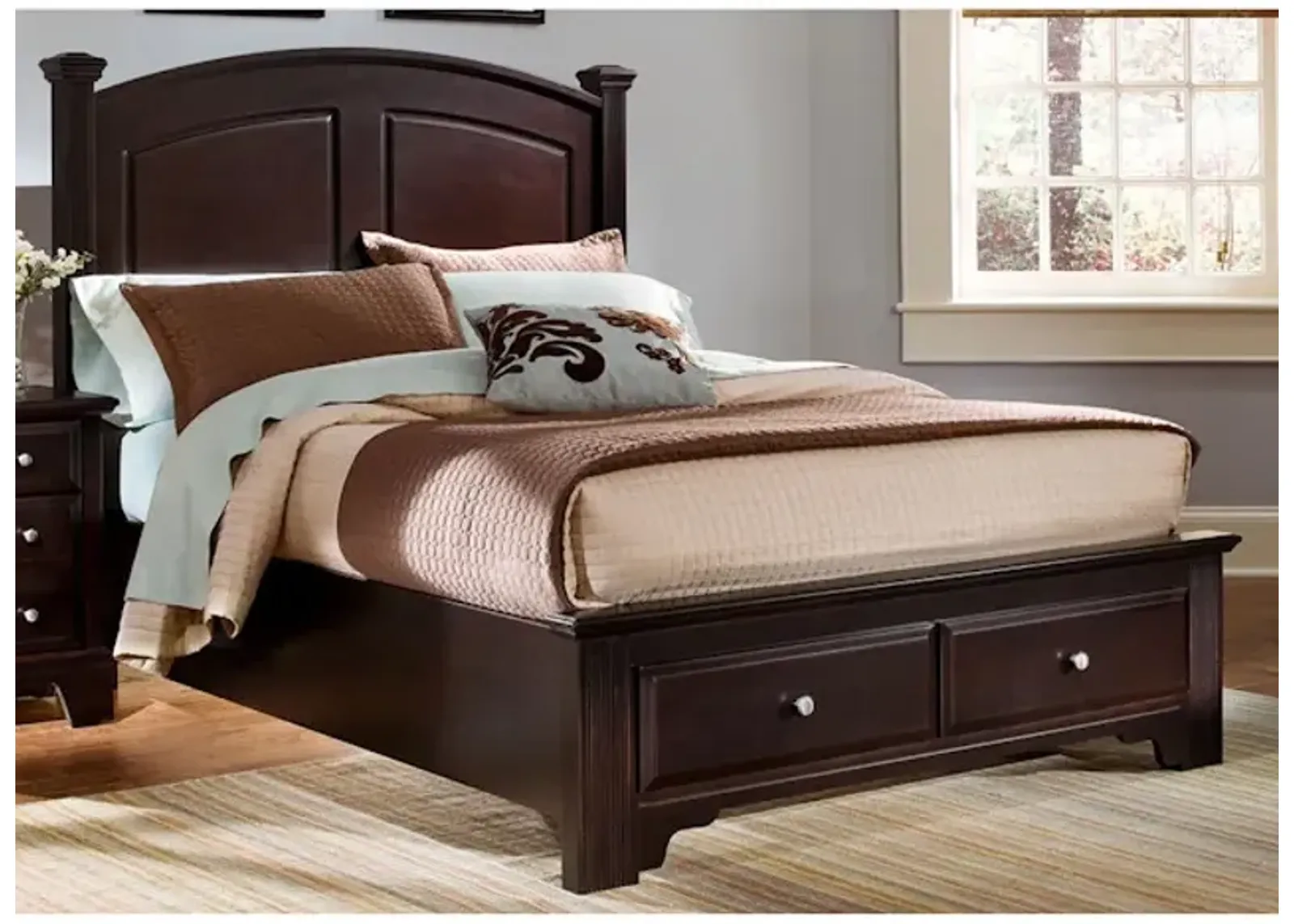 Merlot Storage Bed