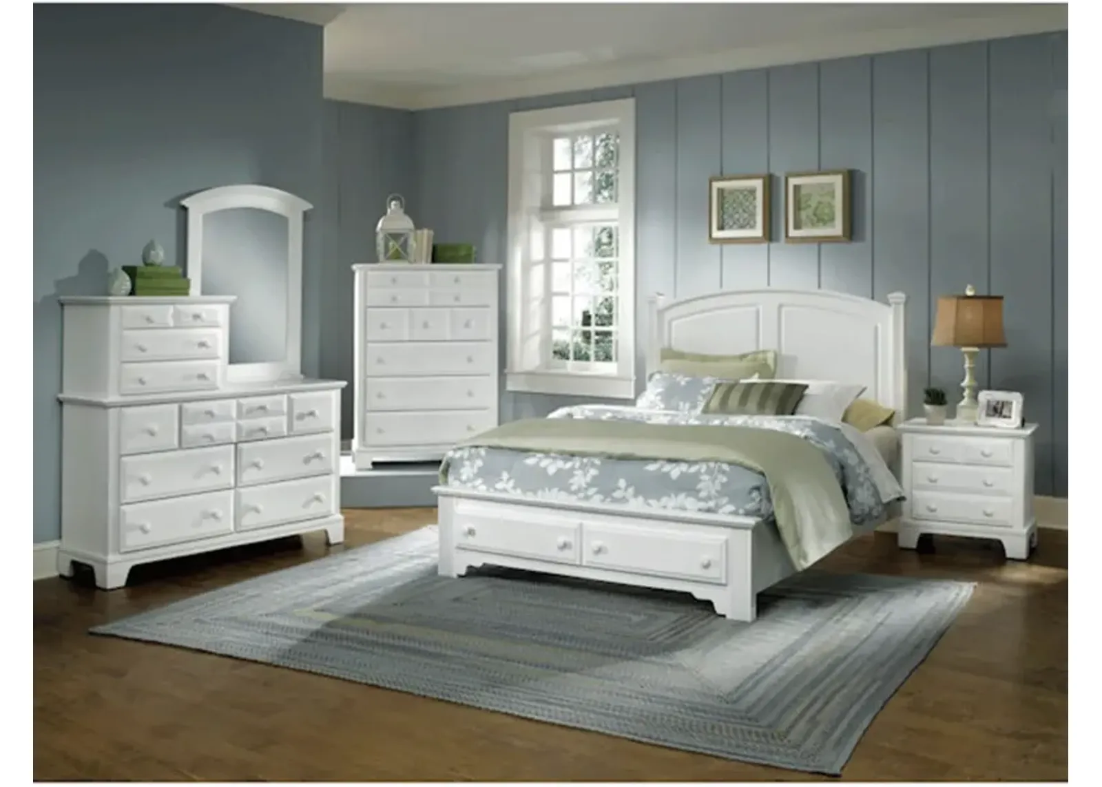 Hamilton-Franklin Storage Bed