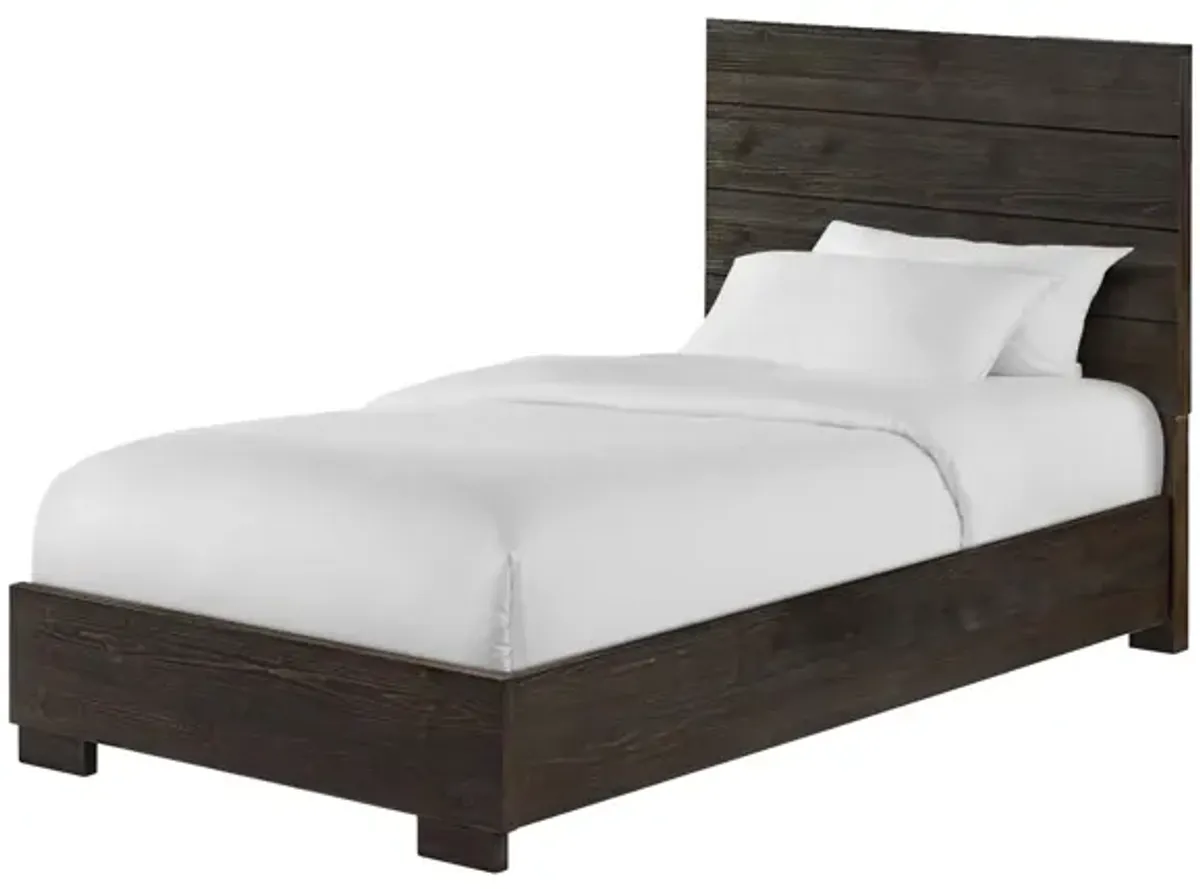 Bello Cocoa Panel Bed