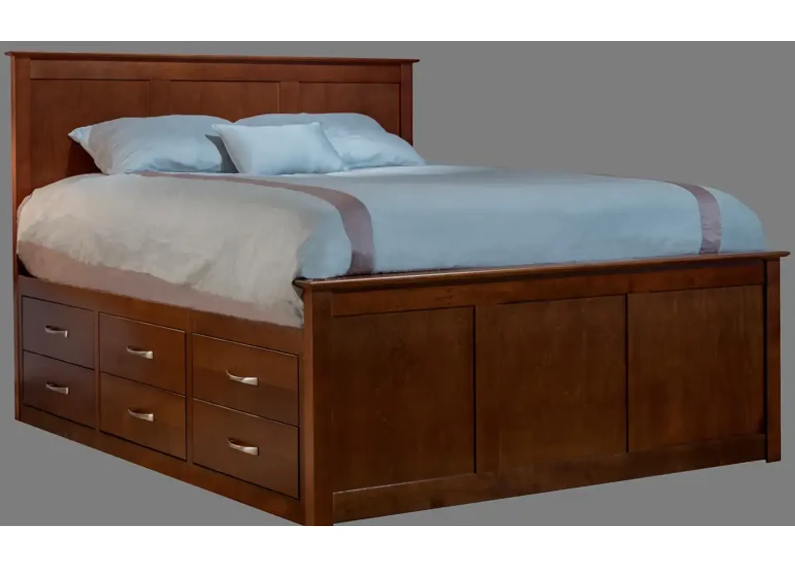 Urban Chestnut 6&6 Drawer Storage Bed