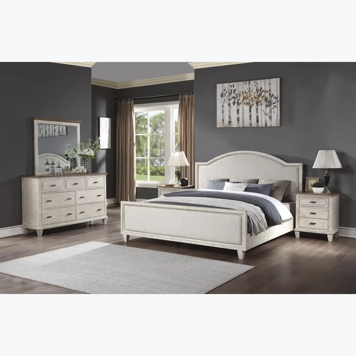 Newport Upholstered Bed