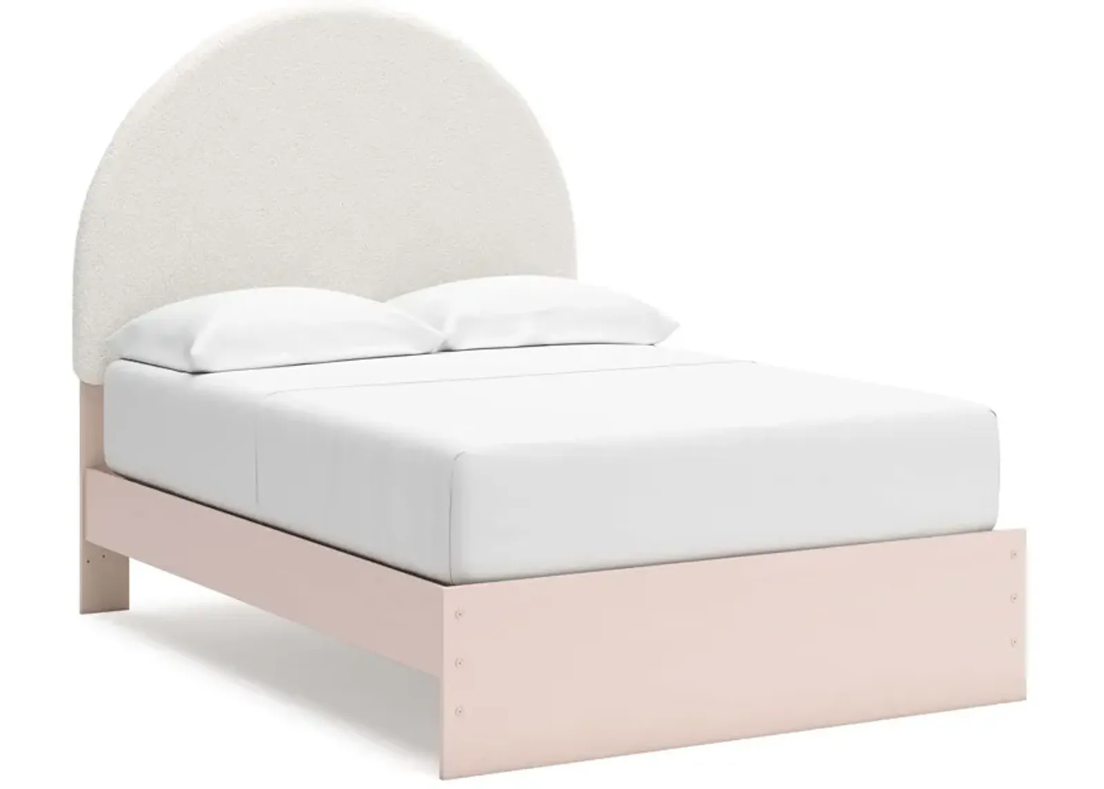 Wistenpine Blush Platform Bed