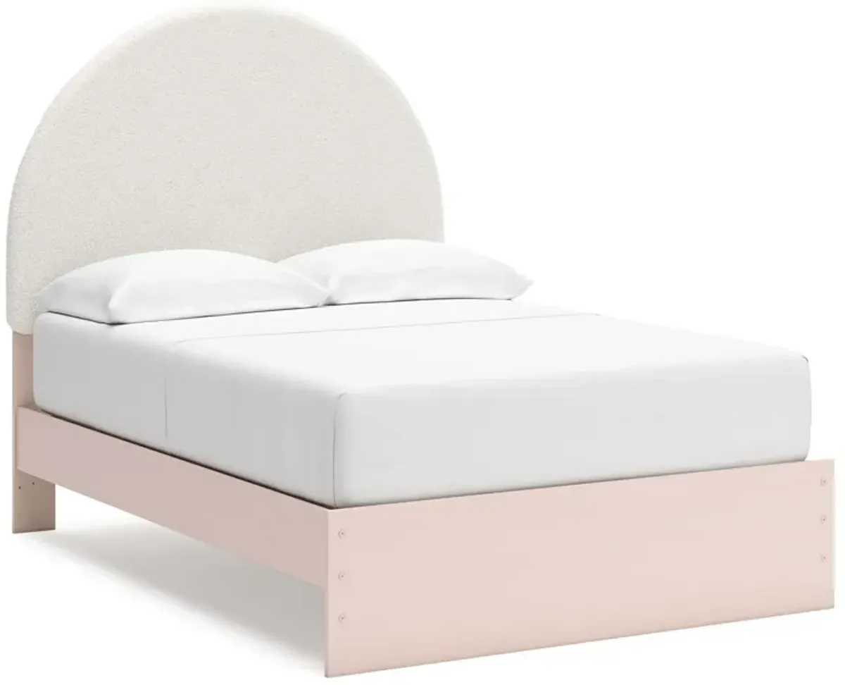 Wistenpine Blush Platform Bed