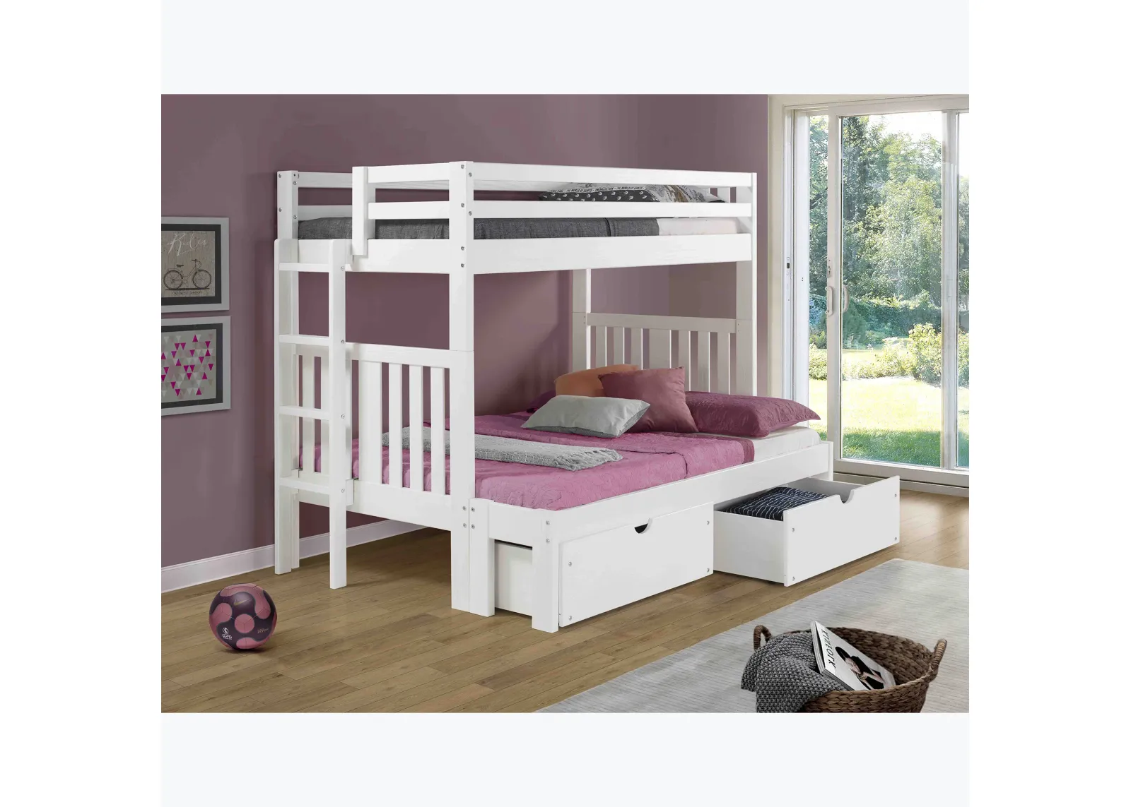 Cambridge White Bunk Bed