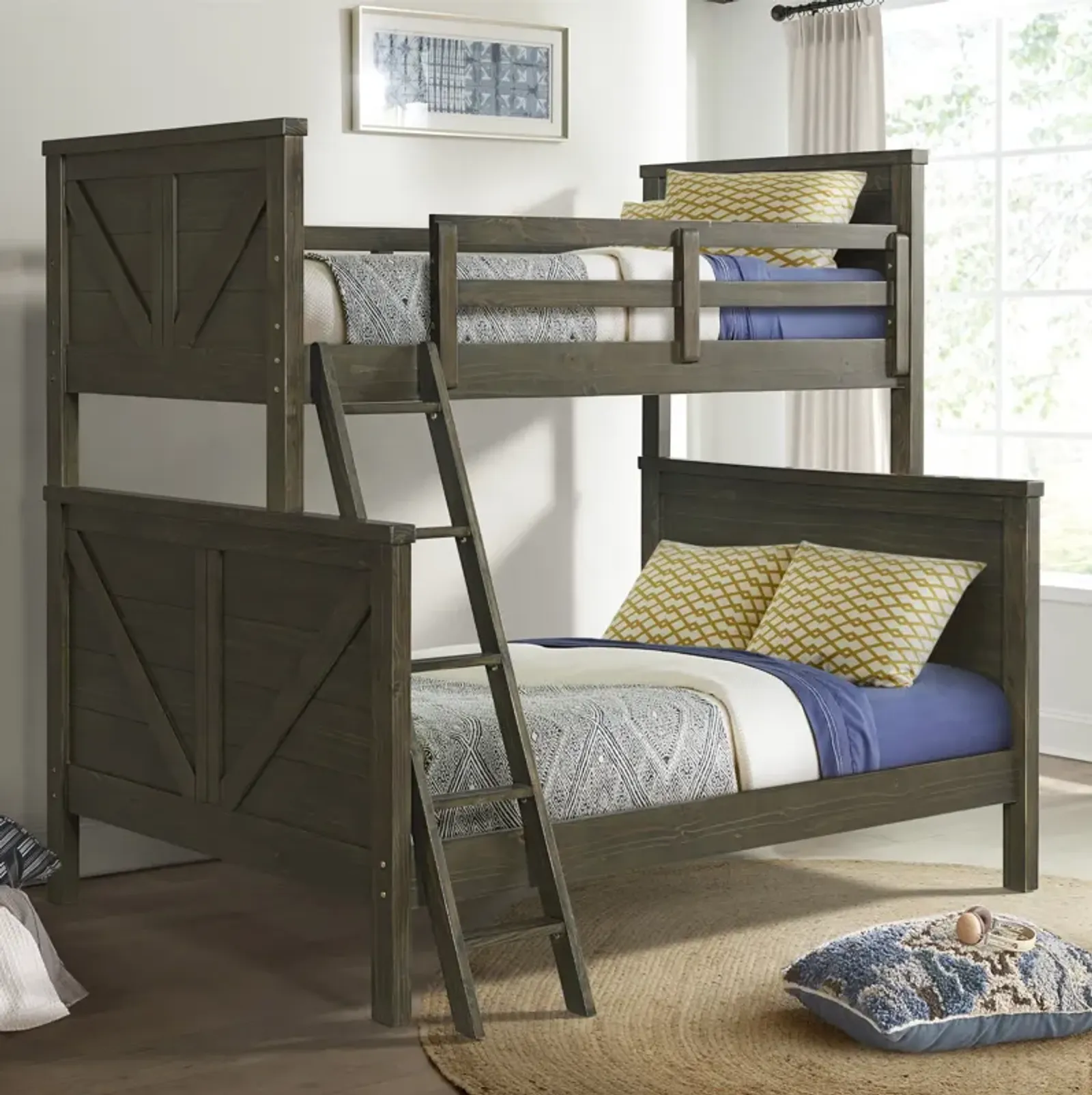 Tahoe River Rock Bunk Bed