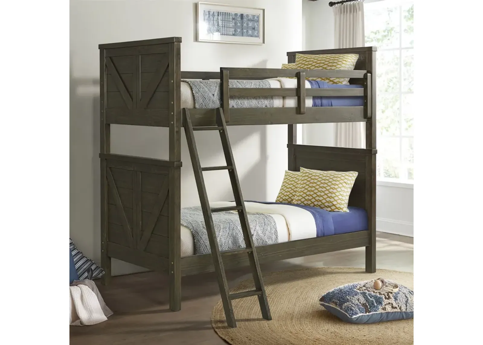 Tahoe River Rock Bunk Bed