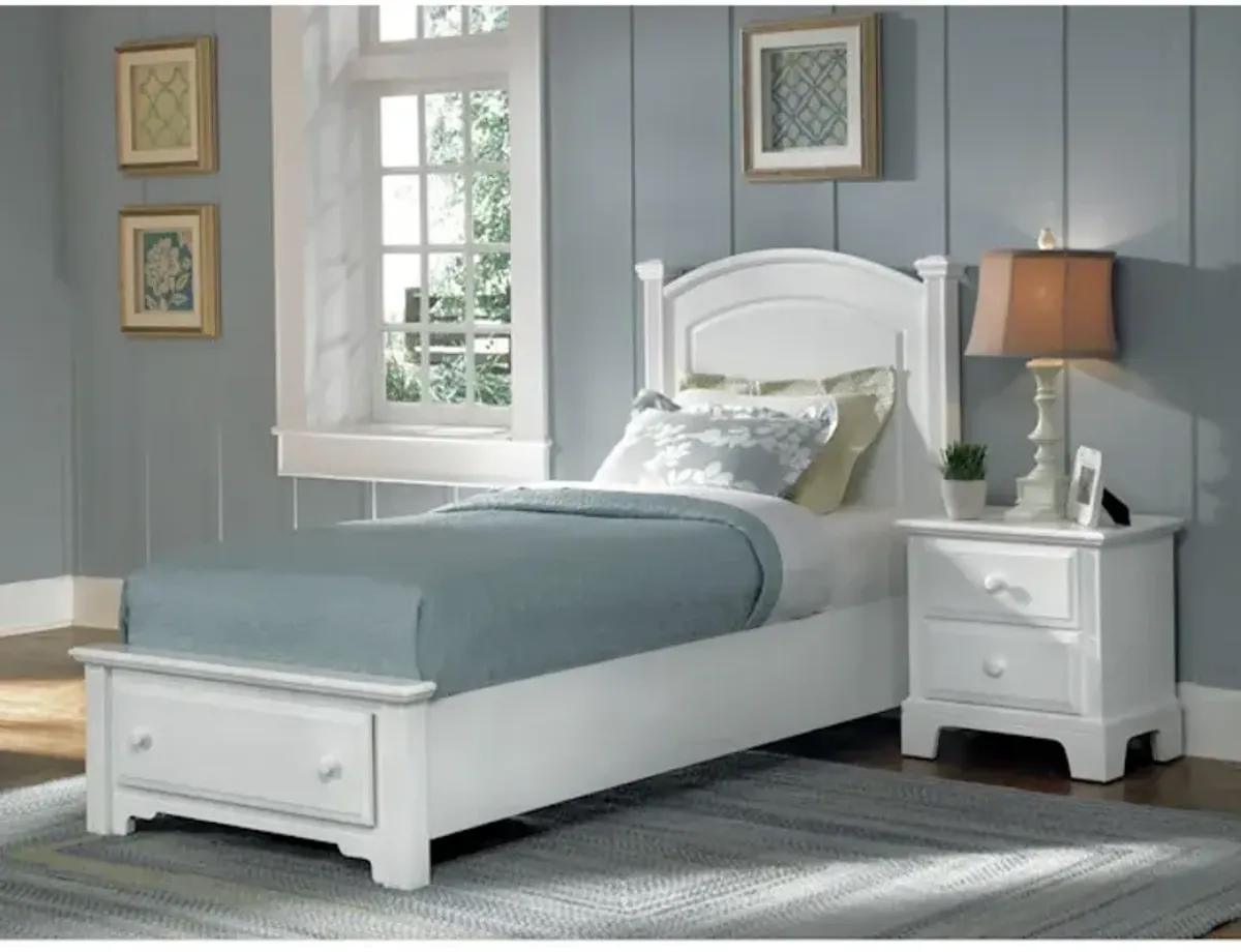 Snow White Storage Bed