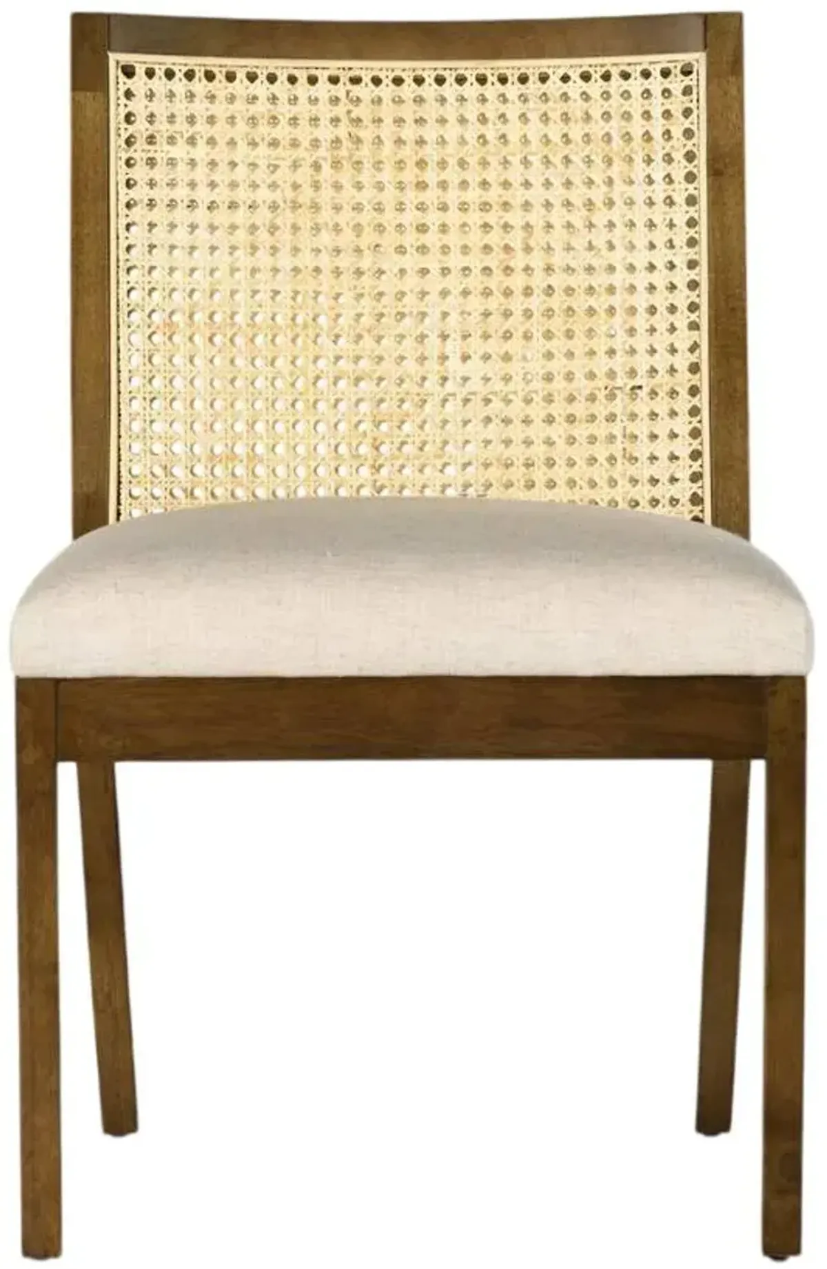 Four Hands Antonia Savile Flax/Toasted Parawood Dining Side Chair