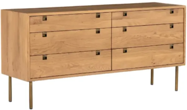 Four Hands Carlisle Natural Oak Dresser