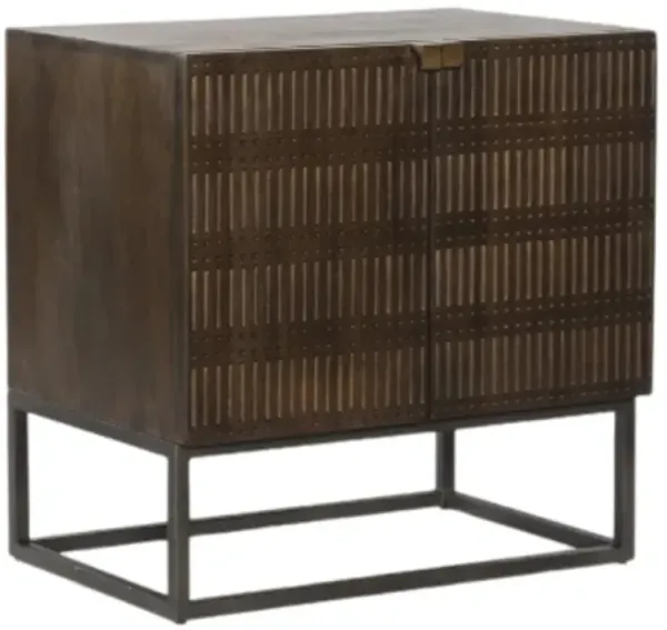 Four Hands Kelby Vintage Brown Nightstand