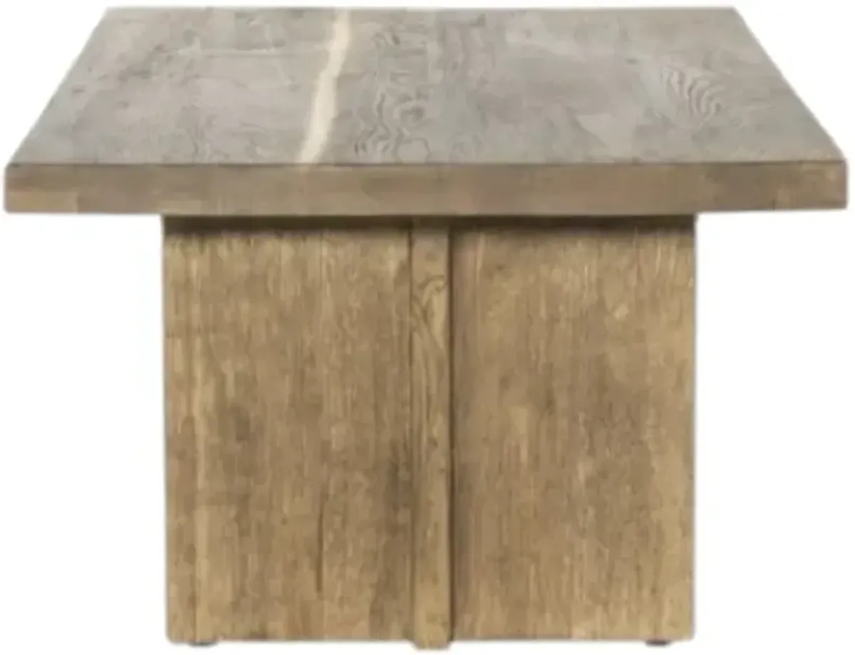 Four Hands Erie Dark Smoked Oak Coffee Table
