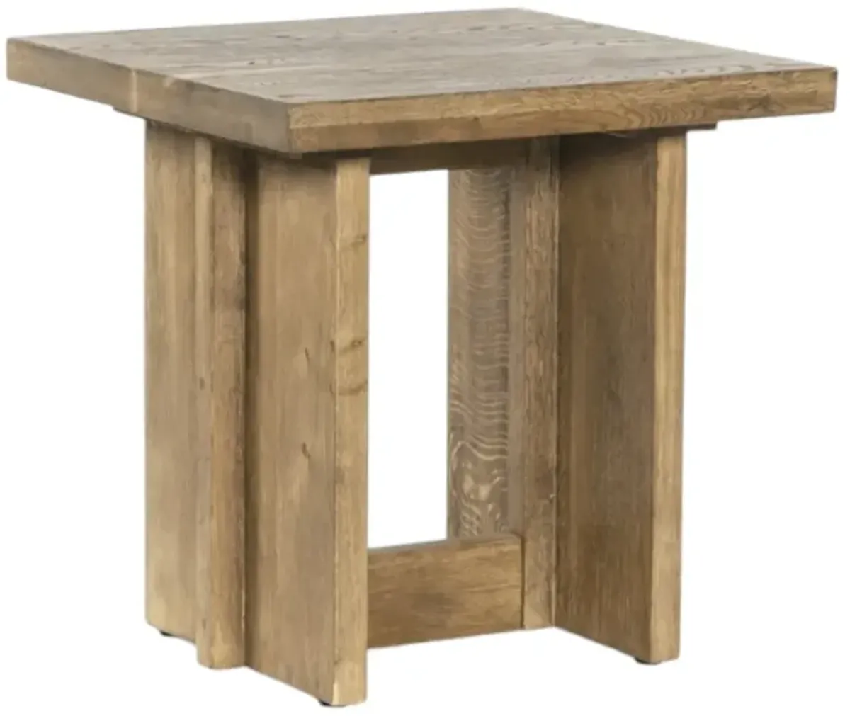 Four Hands Erie Dark Smoked Oak End Table