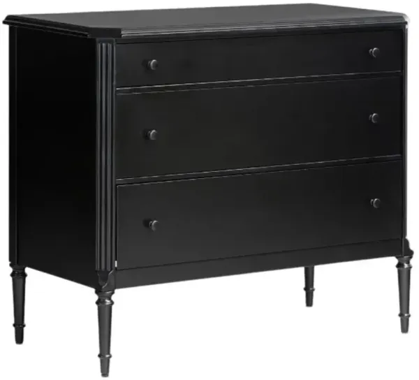 Four Hands Lendon Black 3-Drawer Dresser