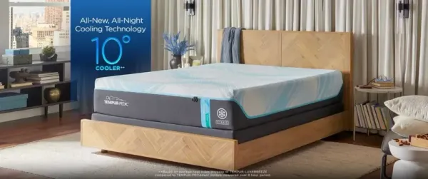 Tempur-Pedic® TEMPUR-LuxeBreeze® 2.0 Hybrid Medium Tight Top California King Mattress