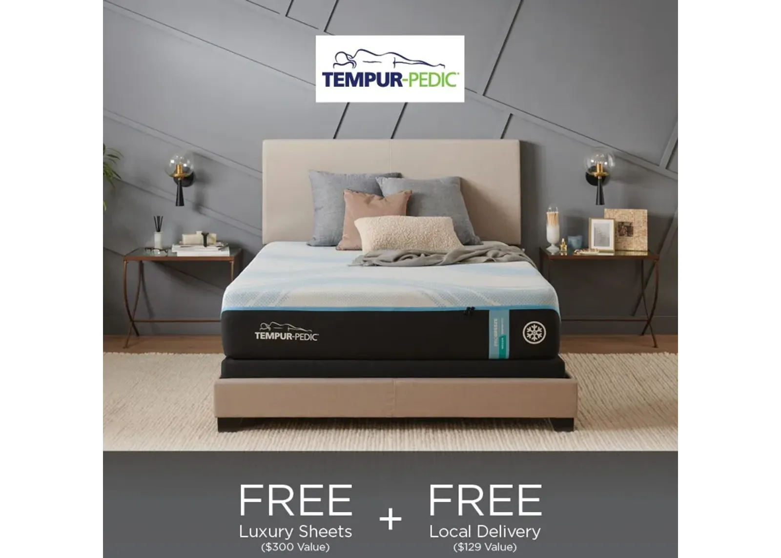 Tempur-Pedic® TEMPUR-ProBreeze® 2.0 Medium Tight Top King Mattress